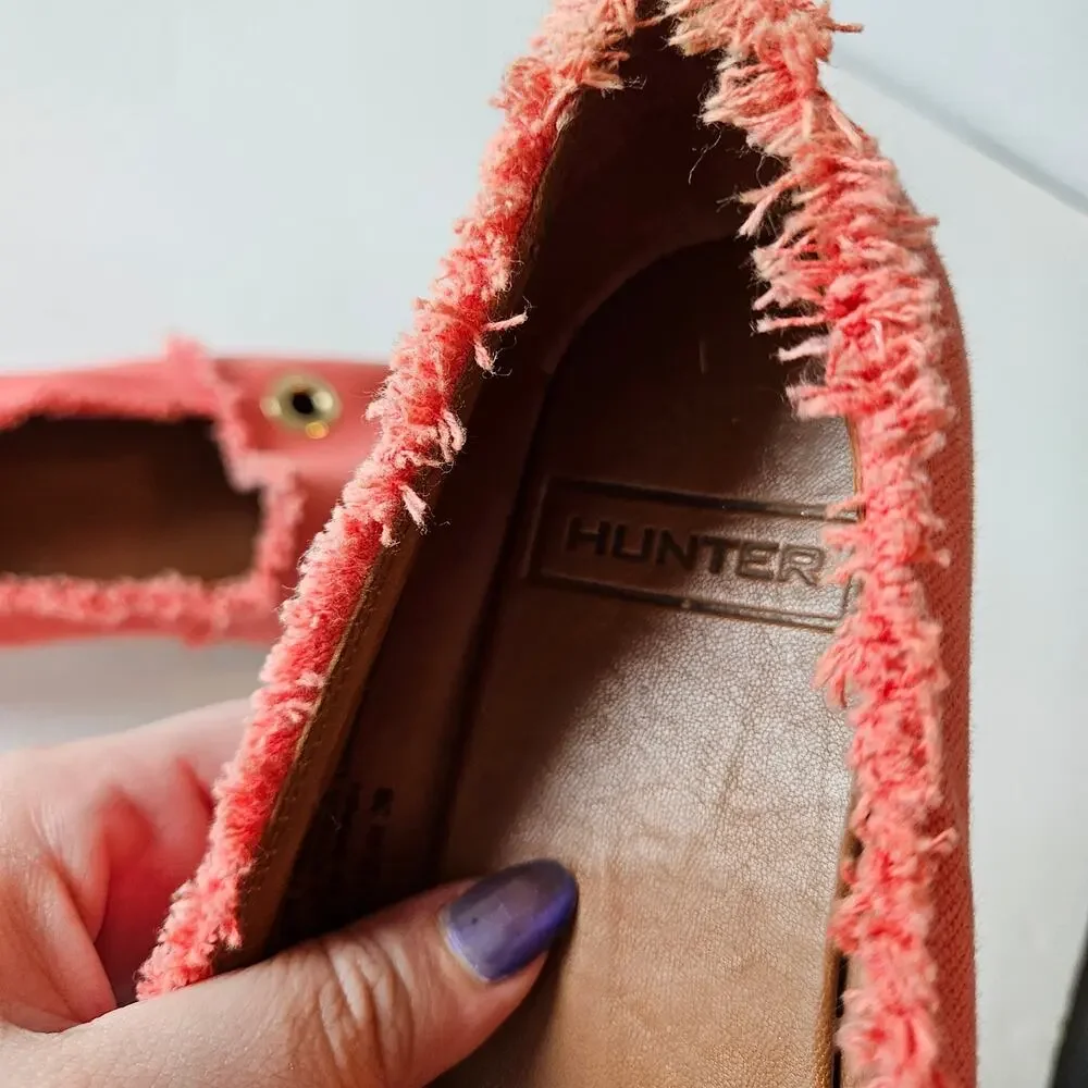 Hunter Adler Espadrille Flats Shoes Slip‎ On Women's 8 Summer Vacation Casual